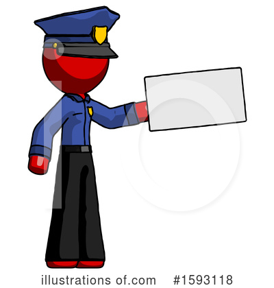 Royalty-Free (RF) Red Design Mascot Clipart Illustration by Leo Blanchette - Stock Sample #1593118