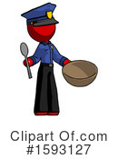 Red Design Mascot Clipart #1593127 by Leo Blanchette