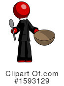 Red Design Mascot Clipart #1593129 by Leo Blanchette