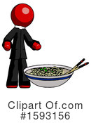 Red Design Mascot Clipart #1593156 by Leo Blanchette
