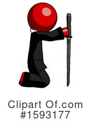 Red Design Mascot Clipart #1593177 by Leo Blanchette
