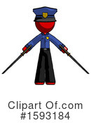 Red Design Mascot Clipart #1593184 by Leo Blanchette