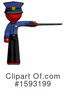 Red Design Mascot Clipart #1593199 by Leo Blanchette