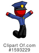 Red Design Mascot Clipart #1593229 by Leo Blanchette