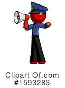 Red Design Mascot Clipart #1593283 by Leo Blanchette