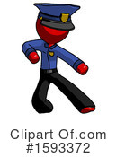 Red Design Mascot Clipart #1593372 by Leo Blanchette