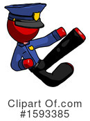 Red Design Mascot Clipart #1593385 by Leo Blanchette
