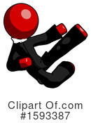Red Design Mascot Clipart #1593387 by Leo Blanchette