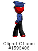 Red Design Mascot Clipart #1593406 by Leo Blanchette