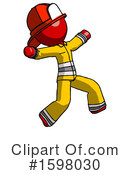 Red Design Mascot Clipart #1598030 by Leo Blanchette