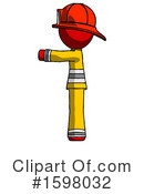 Red Design Mascot Clipart #1598032 by Leo Blanchette