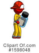 Red Design Mascot Clipart #1598048 by Leo Blanchette