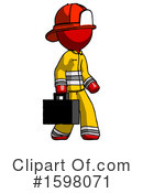Red Design Mascot Clipart #1598071 by Leo Blanchette
