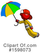 Red Design Mascot Clipart #1598073 by Leo Blanchette
