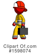 Red Design Mascot Clipart #1598074 by Leo Blanchette