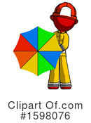 Red Design Mascot Clipart #1598076 by Leo Blanchette