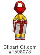 Red Design Mascot Clipart #1598078 by Leo Blanchette