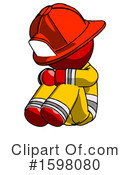 Red Design Mascot Clipart #1598080 by Leo Blanchette