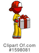 Red Design Mascot Clipart #1598081 by Leo Blanchette