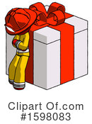 Red Design Mascot Clipart #1598083 by Leo Blanchette
