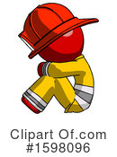 Red Design Mascot Clipart #1598096 by Leo Blanchette