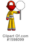 Red Design Mascot Clipart #1598099 by Leo Blanchette