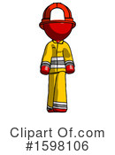 Red Design Mascot Clipart #1598106 by Leo Blanchette
