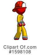 Red Design Mascot Clipart #1598108 by Leo Blanchette