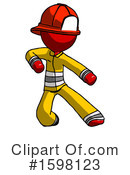 Red Design Mascot Clipart #1598123 by Leo Blanchette