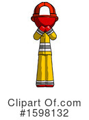 Red Design Mascot Clipart #1598132 by Leo Blanchette