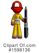 Red Design Mascot Clipart #1598136 by Leo Blanchette