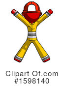 Red Design Mascot Clipart #1598140 by Leo Blanchette