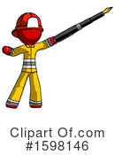 Red Design Mascot Clipart #1598146 by Leo Blanchette