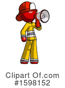 Red Design Mascot Clipart #1598152 by Leo Blanchette