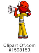 Red Design Mascot Clipart #1598153 by Leo Blanchette