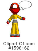 Red Design Mascot Clipart #1598162 by Leo Blanchette