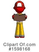 Red Design Mascot Clipart #1598168 by Leo Blanchette