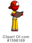Red Design Mascot Clipart #1598169 by Leo Blanchette