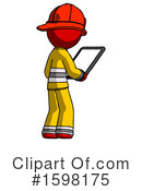 Red Design Mascot Clipart #1598175 by Leo Blanchette