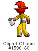Red Design Mascot Clipart #1598180 by Leo Blanchette