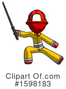 Red Design Mascot Clipart #1598183 by Leo Blanchette