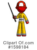 Red Design Mascot Clipart #1598184 by Leo Blanchette
