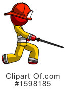 Red Design Mascot Clipart #1598185 by Leo Blanchette