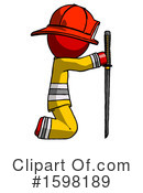 Red Design Mascot Clipart #1598189 by Leo Blanchette