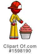 Red Design Mascot Clipart #1598190 by Leo Blanchette