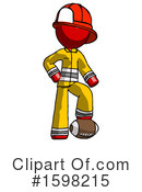 Red Design Mascot Clipart #1598215 by Leo Blanchette