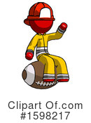 Red Design Mascot Clipart #1598217 by Leo Blanchette