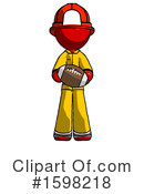 Red Design Mascot Clipart #1598218 by Leo Blanchette