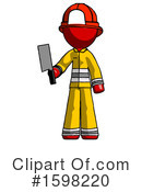 Red Design Mascot Clipart #1598220 by Leo Blanchette