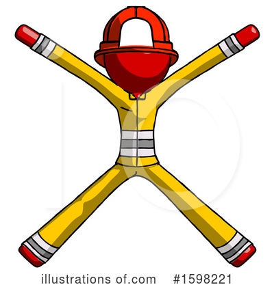 Royalty-Free (RF) Red Design Mascot Clipart Illustration by Leo Blanchette - Stock Sample #1598221
